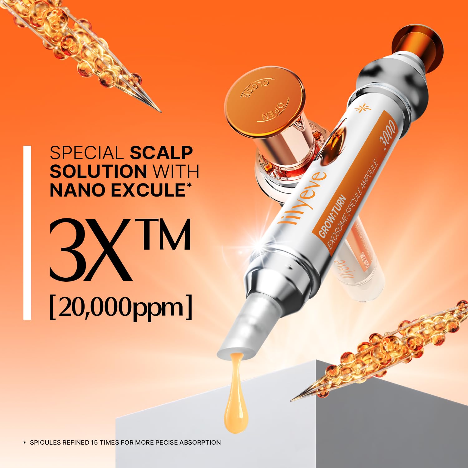 Lilyeve Grow Turn Exosome Spicule Ampoule