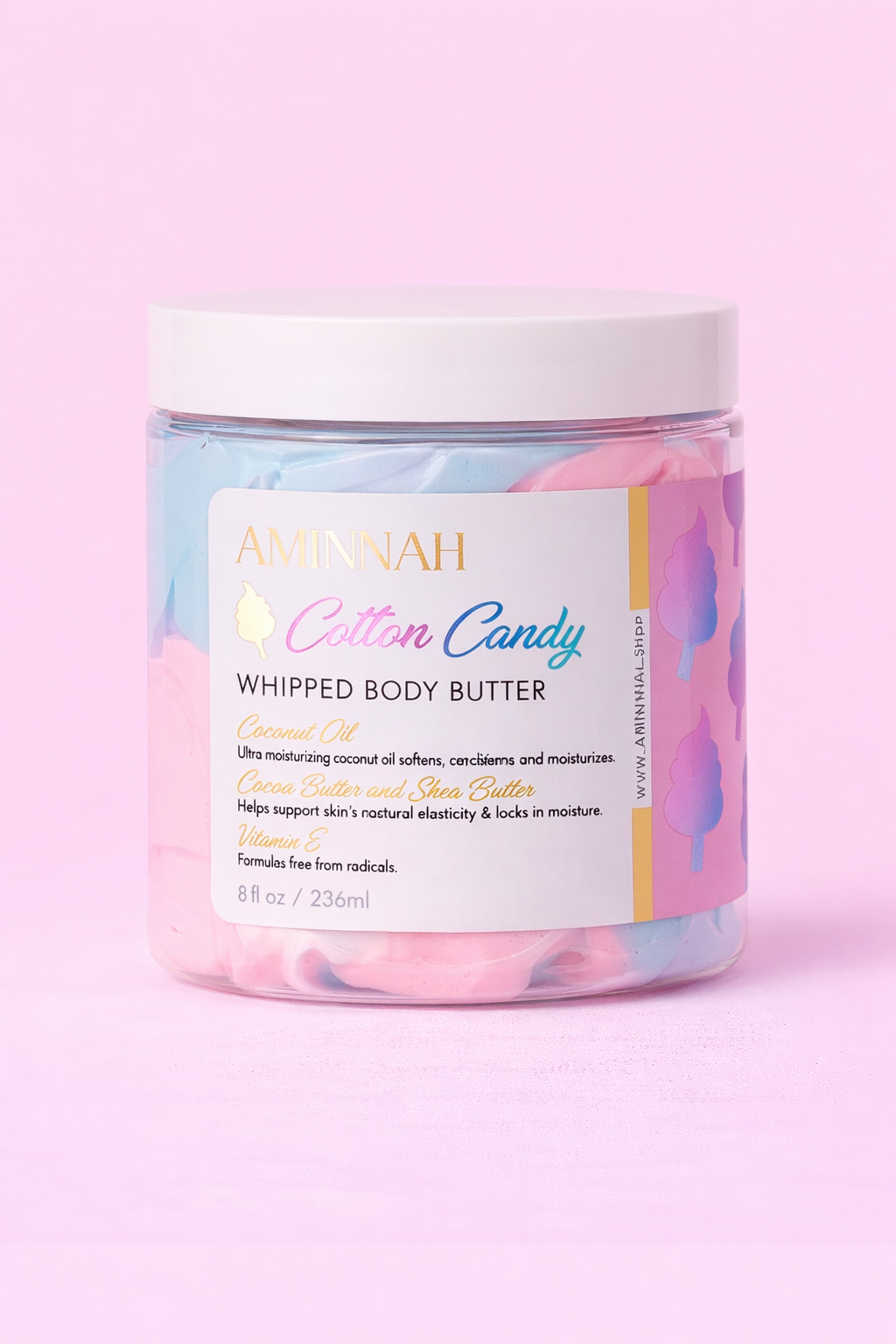 “Cotton Candy” Whipped Body Butter