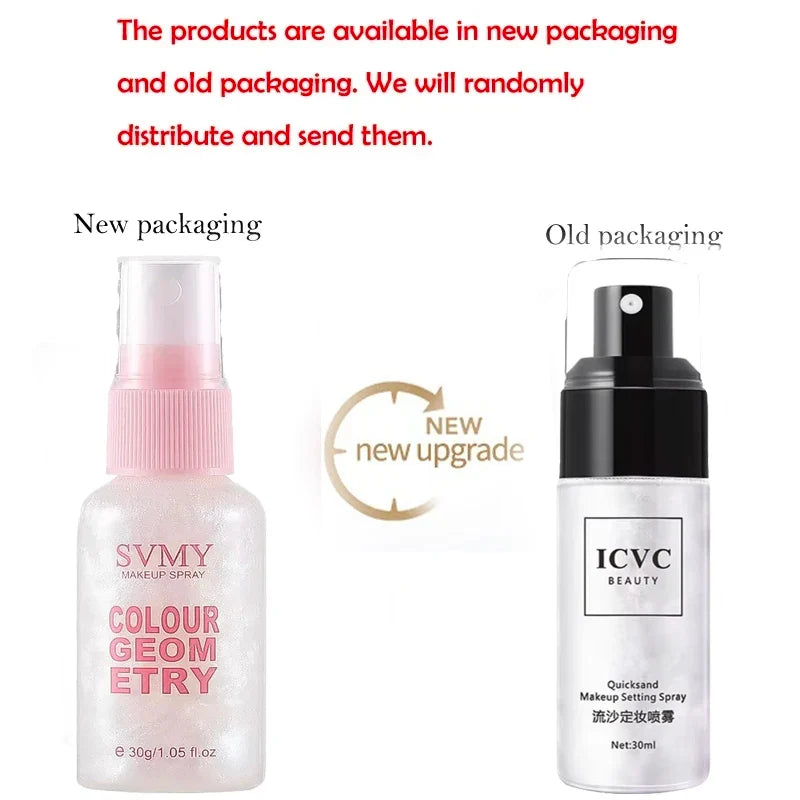 Makeup Fixer Spray Waterproof Sweatproof Long Lasting Oil Control Hydrating Makeup Fixing Setting Spray Cosmetics New