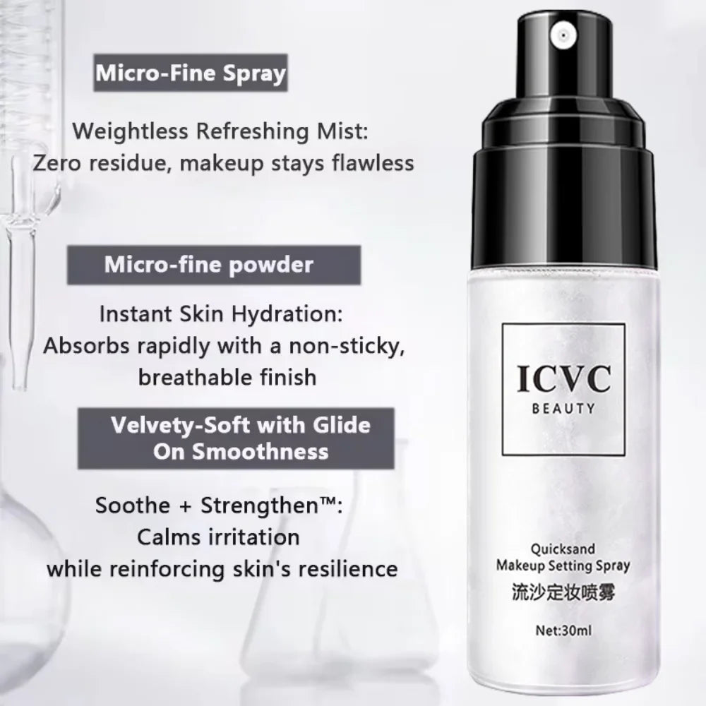 Makeup Fixer Spray Waterproof Sweatproof Long Lasting Oil Control Hydrating Makeup Fixing Setting Spray Cosmetics New