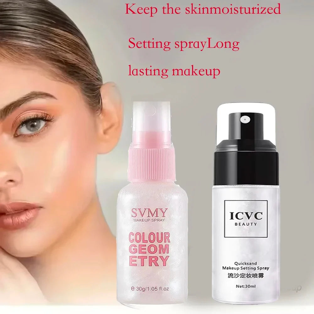 Makeup Fixer Spray Waterproof Sweatproof Long Lasting Oil Control Hydrating Makeup Fixing Setting Spray Cosmetics New