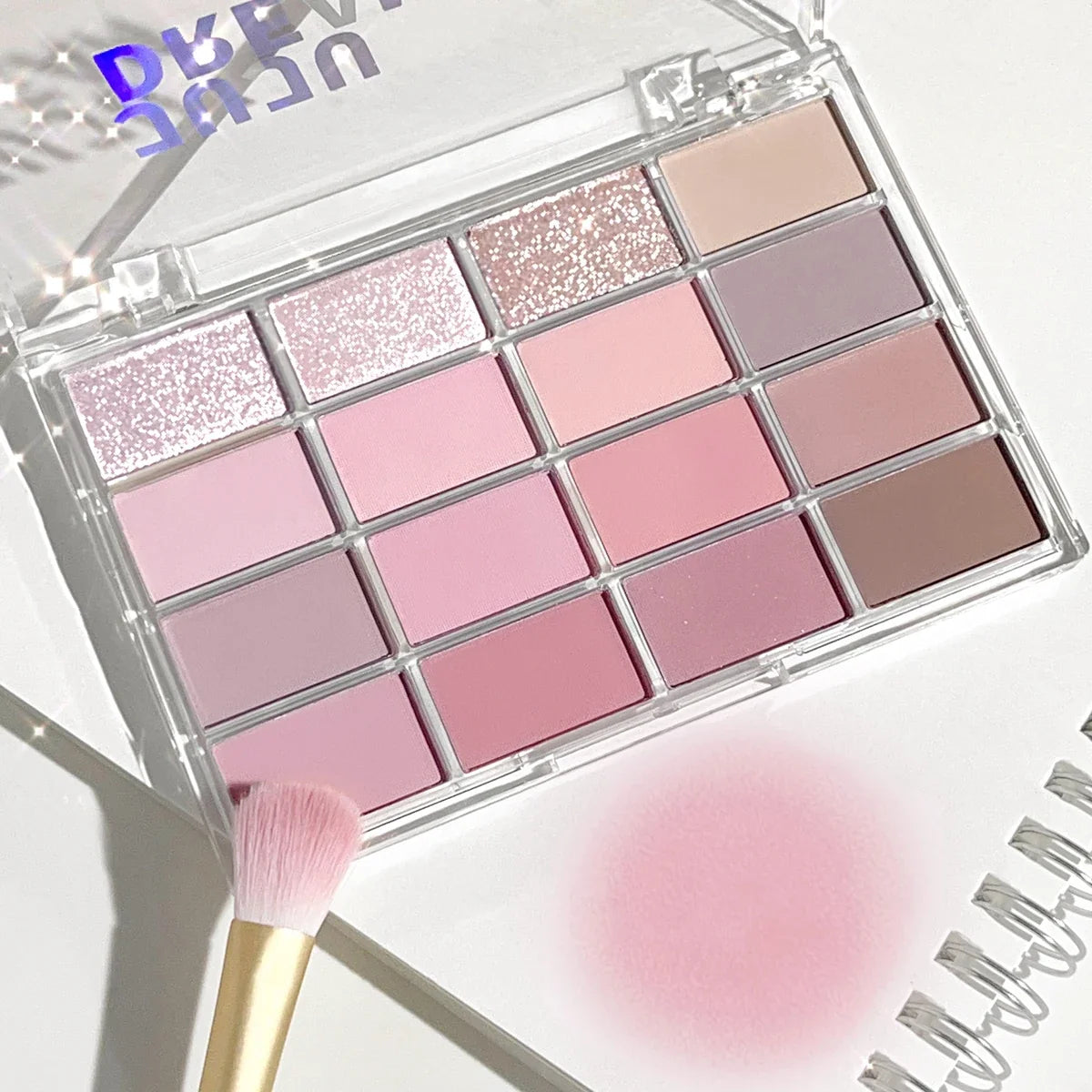 16-Color Earth Tone Eyeshadow Matte & Shimmer Palette