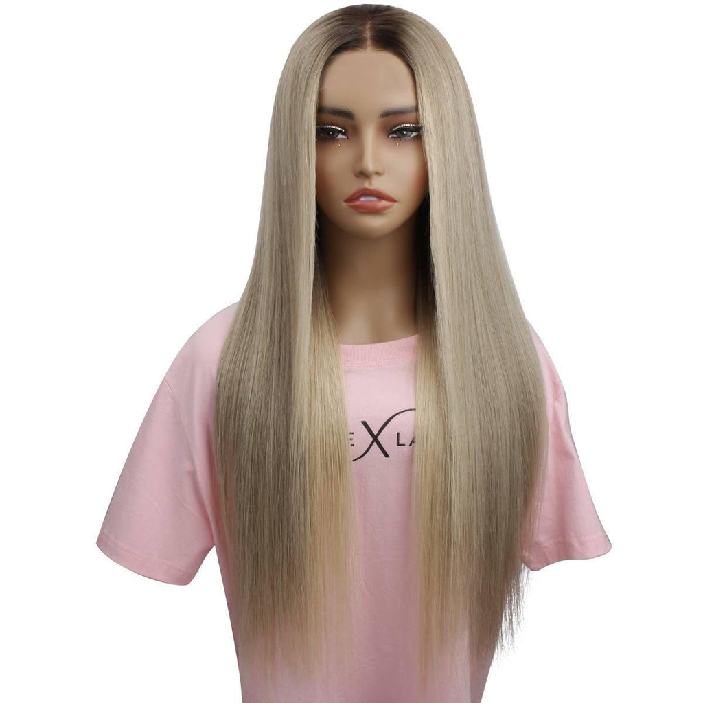 Raw Tiffany Glueless 5x5 HD Lace Professionally Colored 100% Human Hair Closure Wig