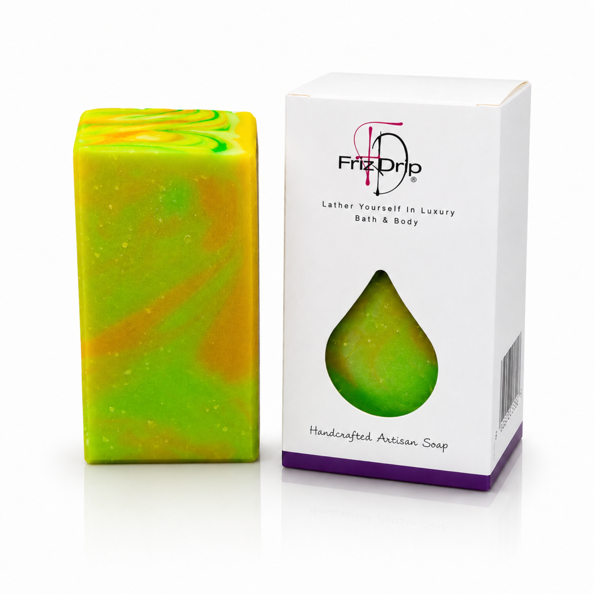 Ginger + Lime Soap Bar | Zesty Handmade Moisturizing Bath Soap