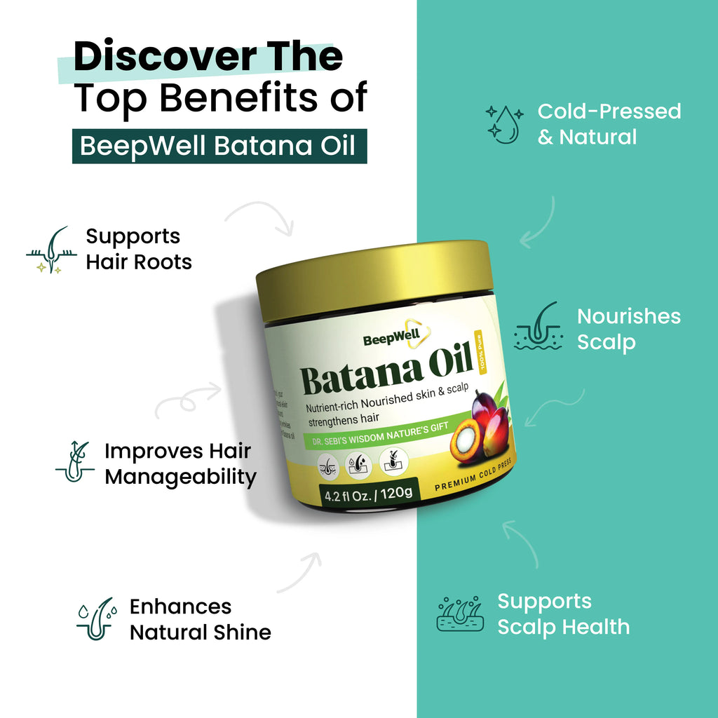Natural Batana Oil from Honduras (4.2 fl oz) – Dr. Sebi Inspired