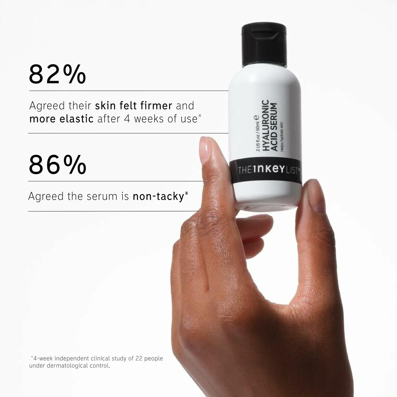 The INKEY List Hyaluronic Acid Serum - Hydrating Plump Smooth Skin New