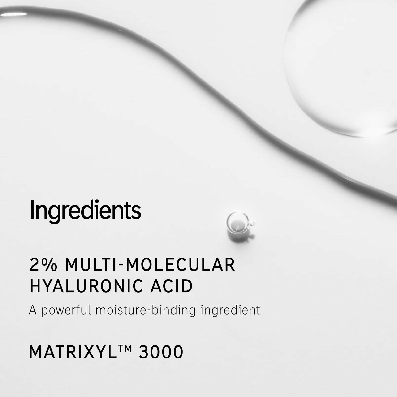 The INKEY List Hyaluronic Acid Serum - Hydrating Plump Smooth Skin New